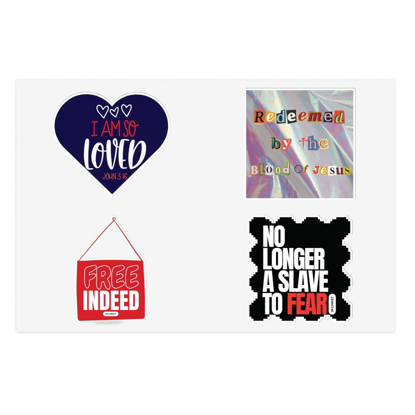 Identity in Christ Sticker Sheet