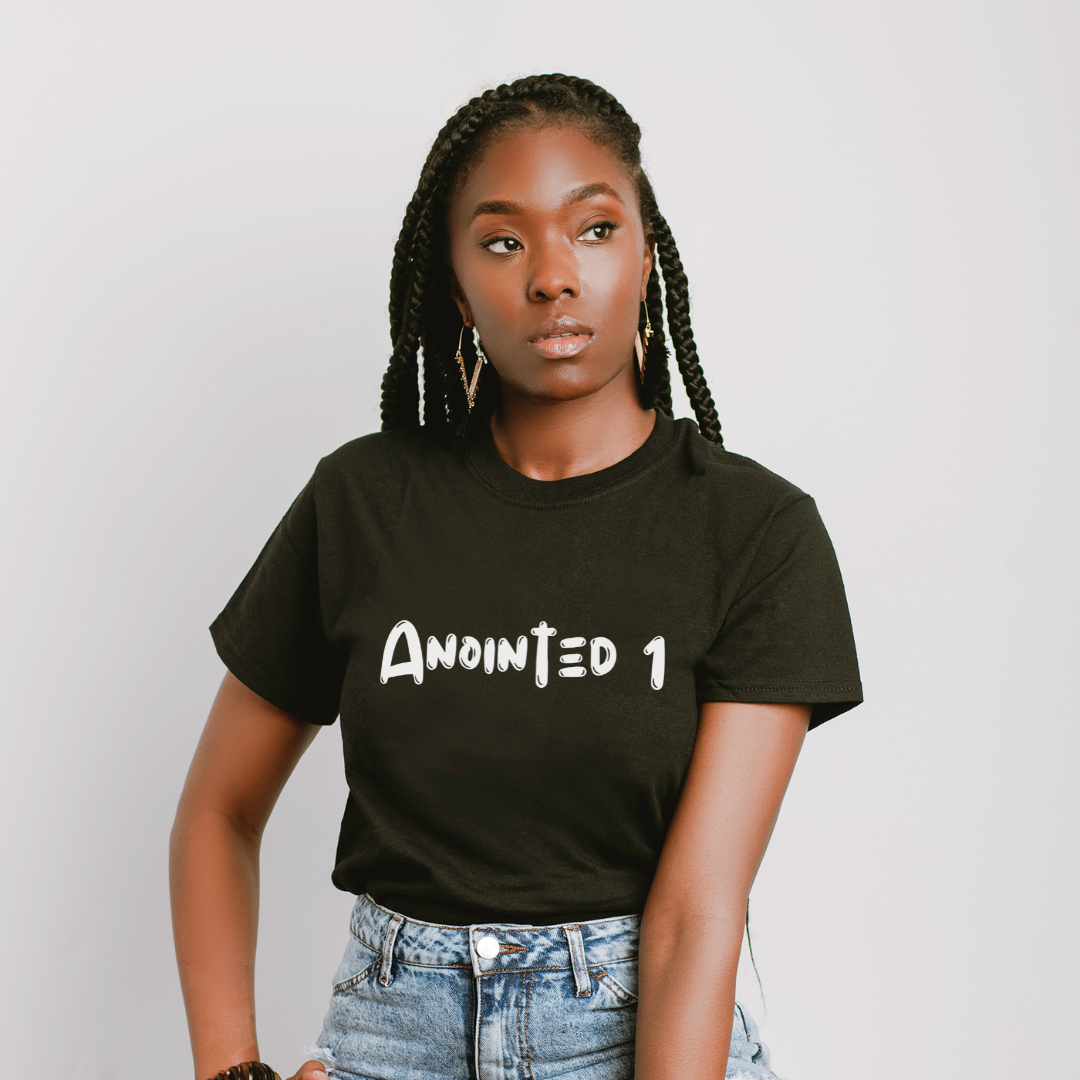 Anointed 1 Unisex T-Shirt - Black