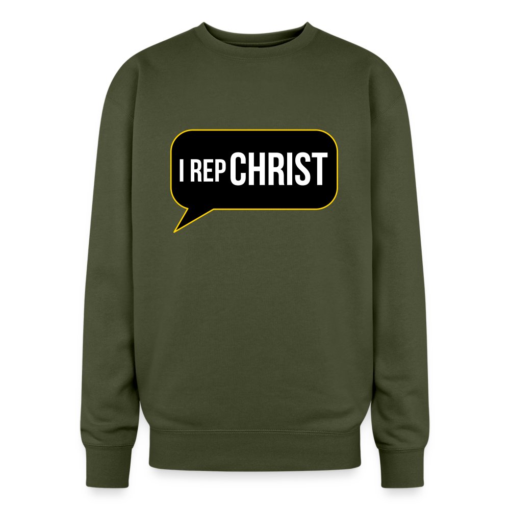 I REP CHRIST - Premium Crewneck Sweatshirt